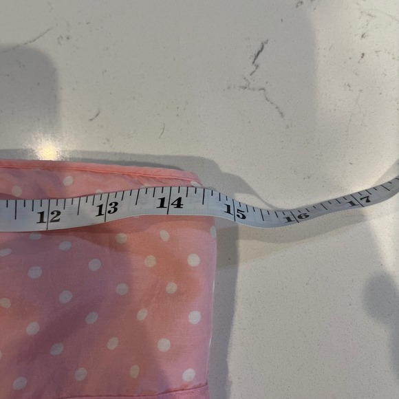 Lilly‎ Pulitzer Pink Polka Dot Dress Size 2 Strapless Silk Blend Party cocktail - Picture 5 of 6